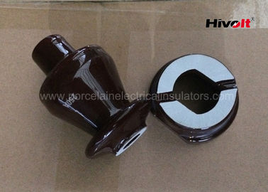 1KV 250A LV 세라믹 절연체 투관, 초콜릿 밤색 가공선 절연체